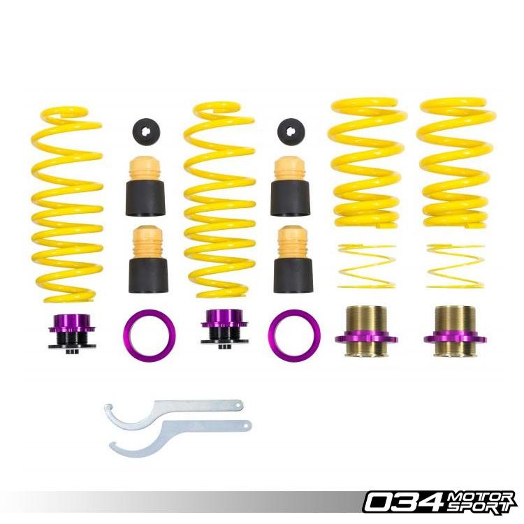 KW Height Adjustable Lowering Spring Kit, B8 Audi A4/S4 Avant, RS5 Cabriolet H.A.S. Coilovers