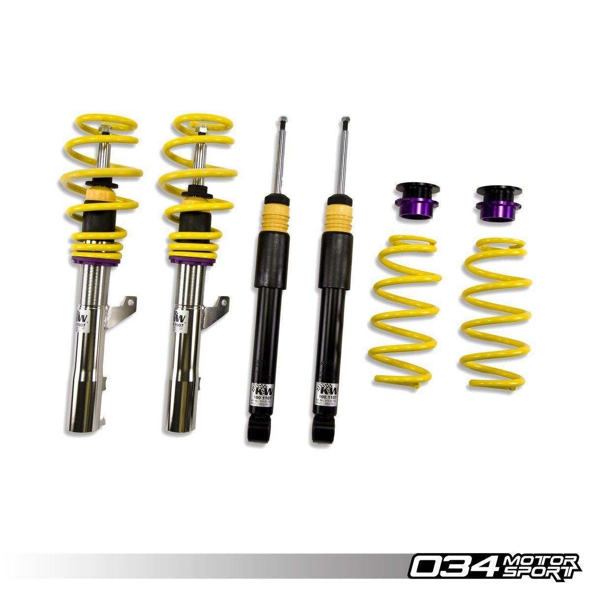 KW Variant 3 Coilover Suspension, 8p Audi A3 Quattro & B6/B7 Volkswagen Passat Without Edc