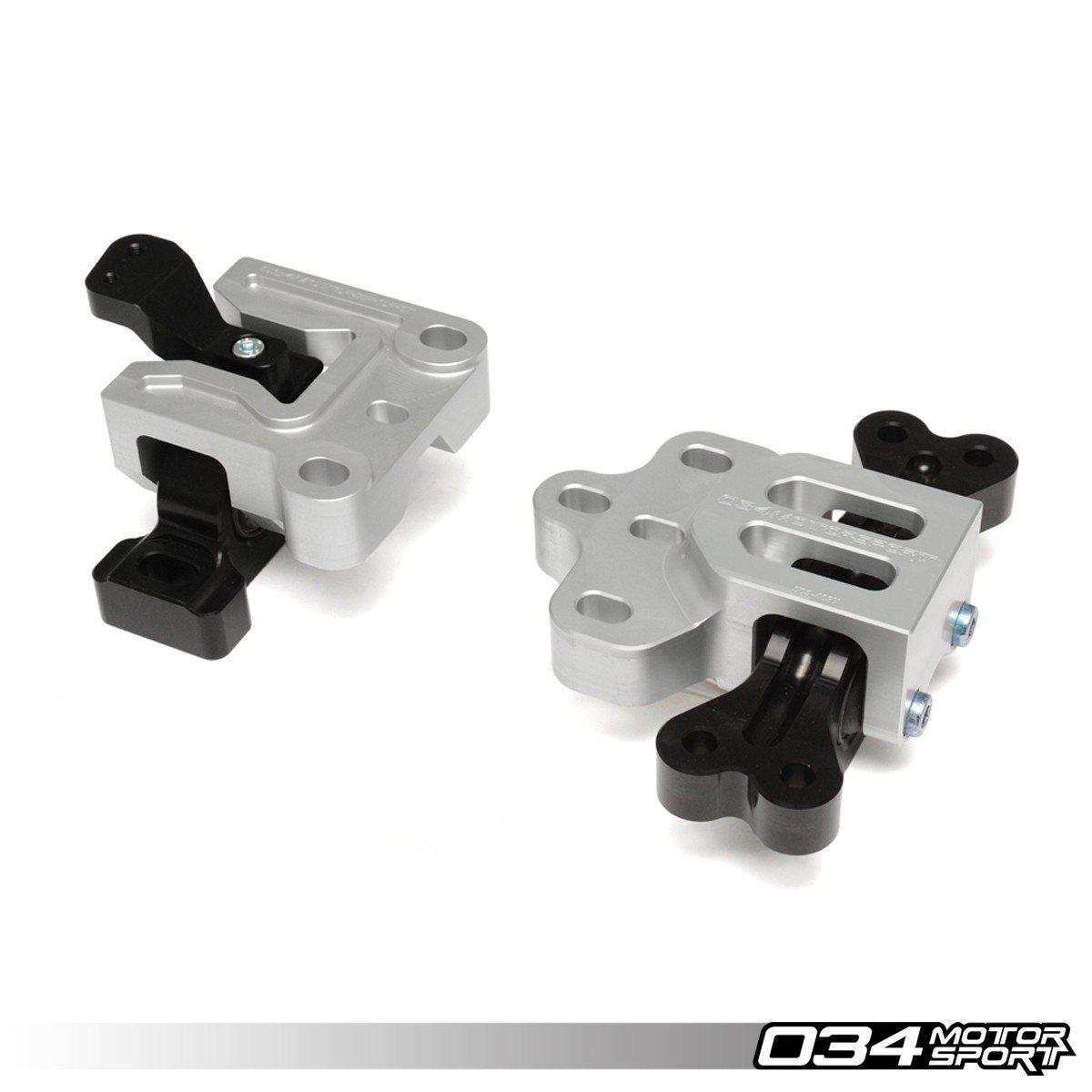 Motorsport Tracksport Engine/Transmission Mount Pair, 8J/8p Audi A3/Tt 3.2l & MKV Volkswagen R32, Billet Aluminum