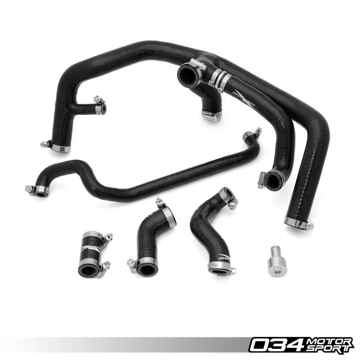 Silicone Breather Hose Kit, B5 Audi S4 &amp; C5 Audi A6 2.7T, Spider Hose Replacement-A Little Tuning Co