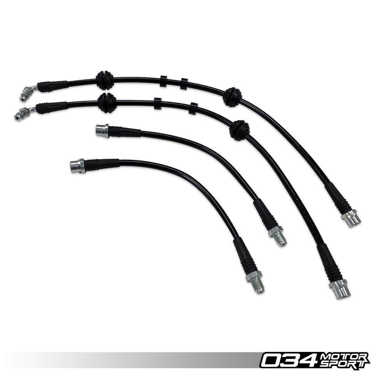 Stainless Steel Braided Brake Line Kit, MKI Audi R8