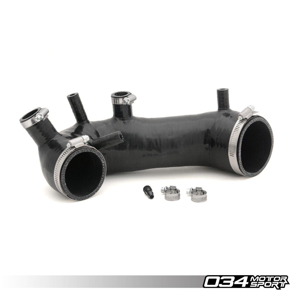 Turbo Inlet Hose, 2.5" Silicone, Longitudinal 1.8T For Tt225 MAF-A Little Tuning Co