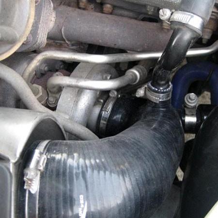 Turbo Inlet Hose, High Flow Silicone, C4 Audi S4/S6, Aan