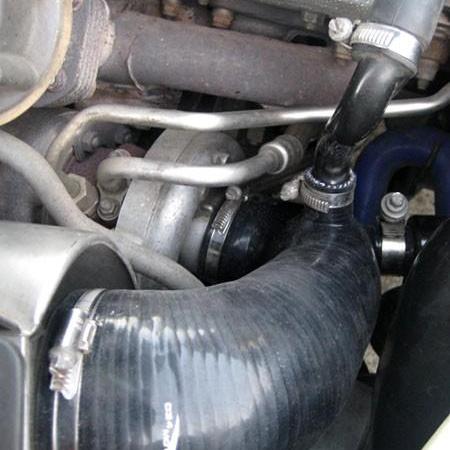 Turbo Inlet Hose, High Flow Silicone, C4 Audi S4/S6, Aan-A Little Tuning Co