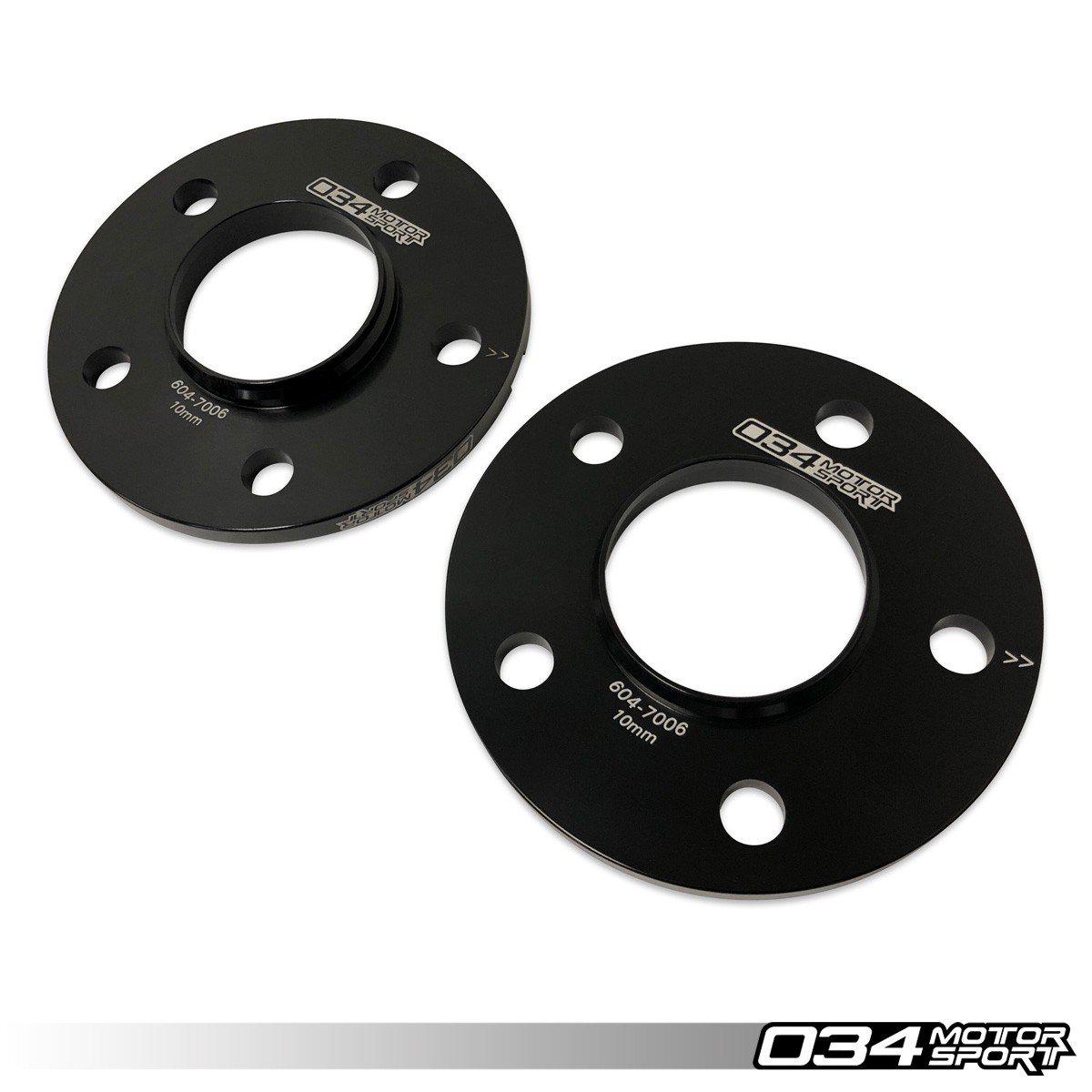 Wheel Spacer Pair, 10mm, Audi 5x112mm With 66.5mm Center Bore-A Little Tuning Co