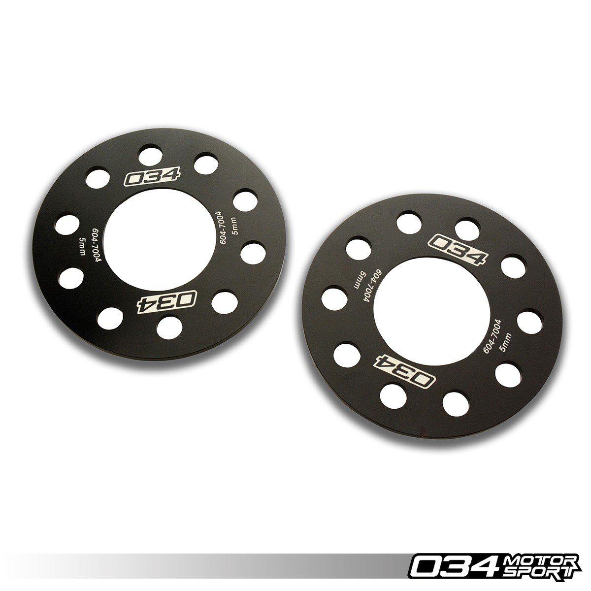 Wheel Spacer Pair, 5mm, Audi 5x112mm With 66.5mm Center Bore-A Little Tuning Co