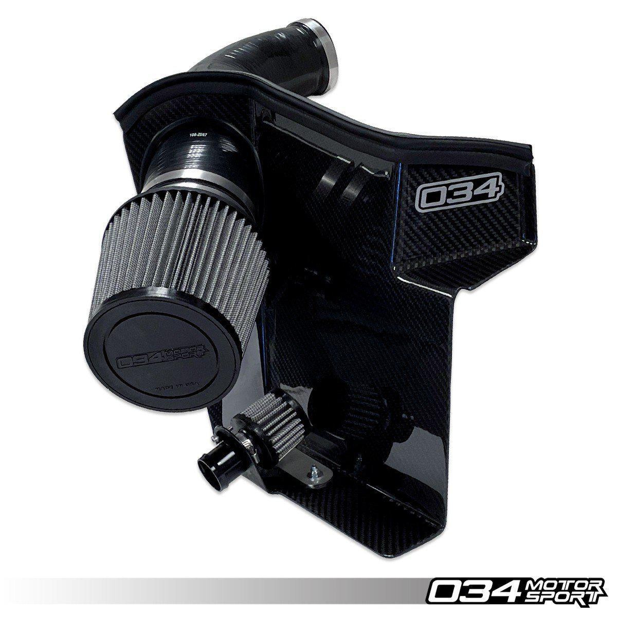 X34 CARBON FIBER INTAKE, AUDI B8/8.5 S4/S5 3.0 TFSI