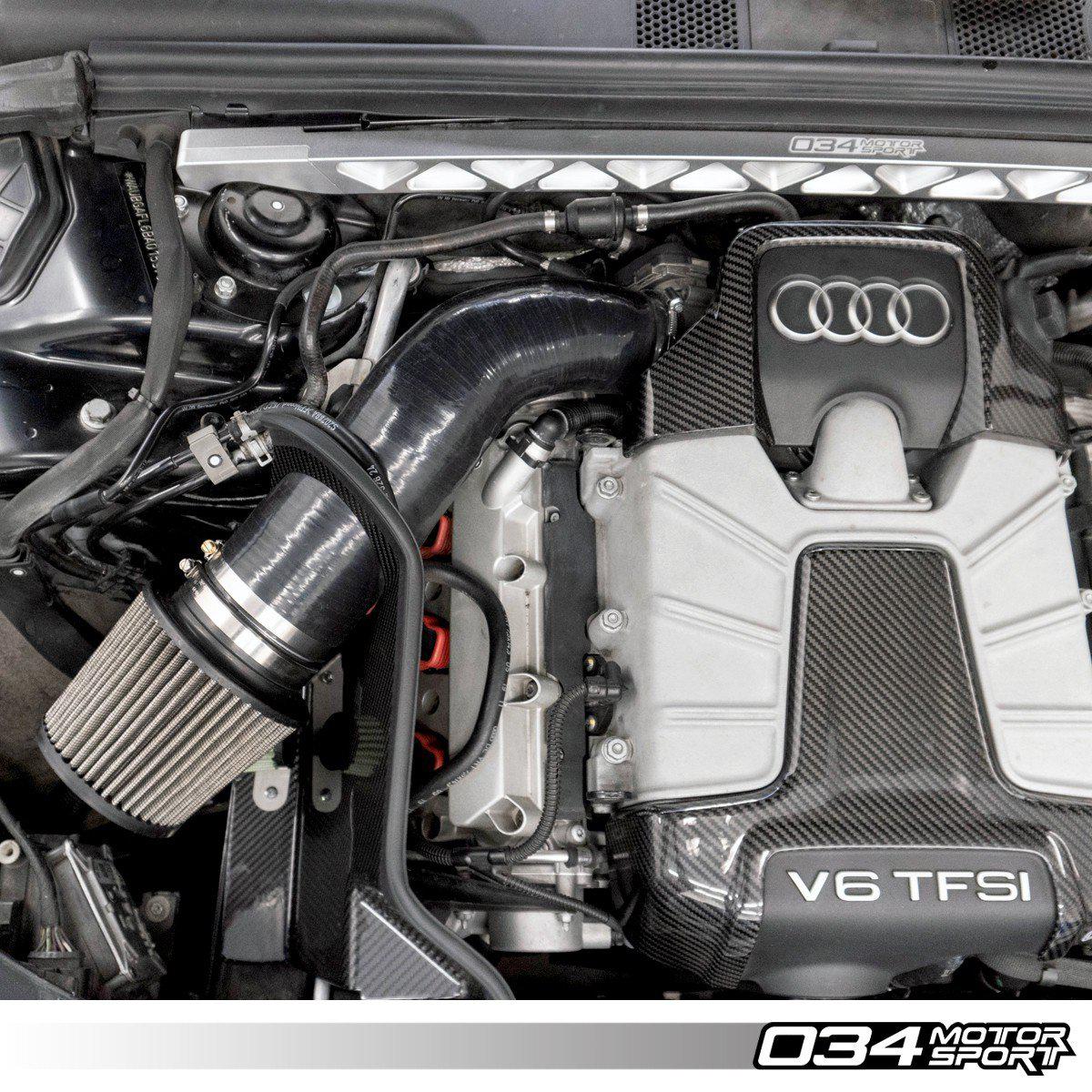 X34 CARBON FIBER INTAKE, AUDI B8/8.5 S4/S5 3.0 TFSI