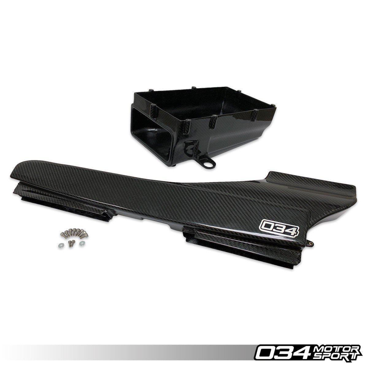 X34 Carbon Fiber Lower Intake Box And Fresh Air Duct For Audi 8S/8V.5 TTRS/RS3-A Little Tuning Co