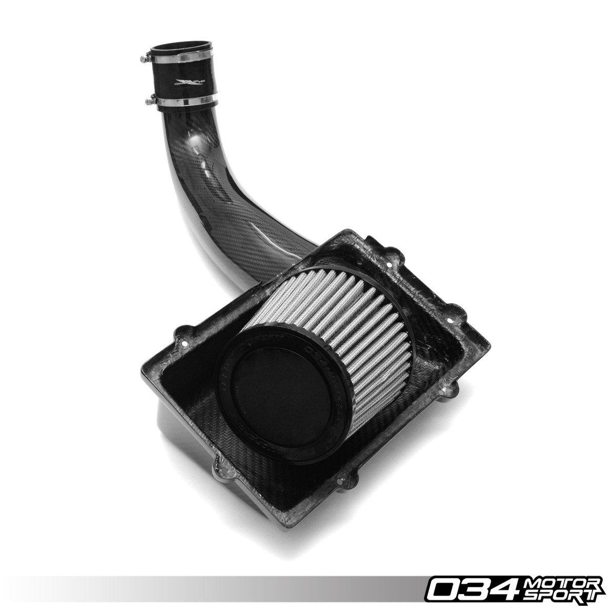 X34 Carbon Fiber MQB Cold Air Intake System, 8V Audi A3/S3/Tt/Tts & MKVII Vw Golf/GTI/R & MKVII Vw Gli, 1.8T/2.0T Gen3