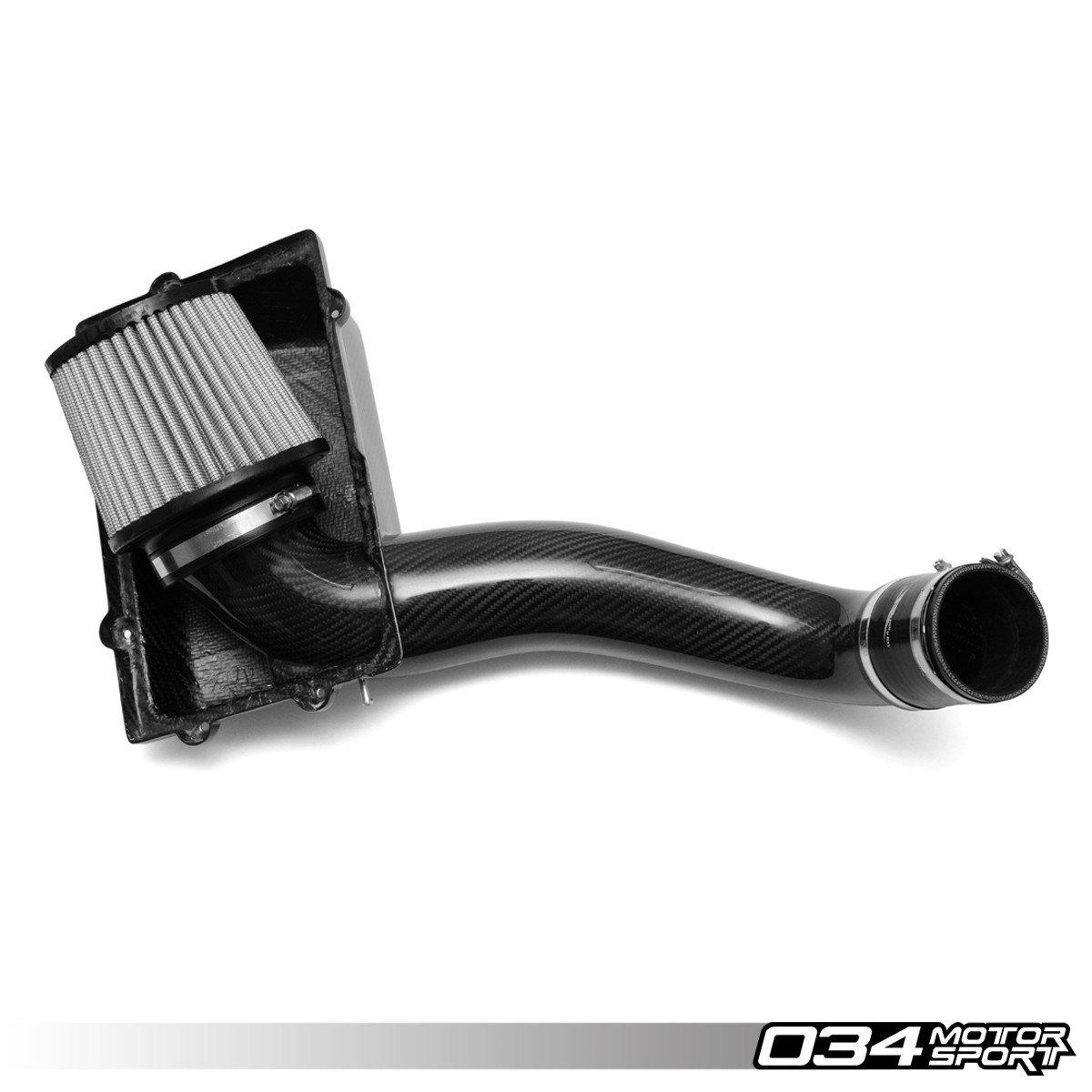 X34 Carbon Fiber MQB Cold Air Intake System, 8V Audi A3/S3/Tt/Tts & MKVII Vw Golf/GTI/R & MKVII Vw Gli, 1.8T/2.0T Gen3
