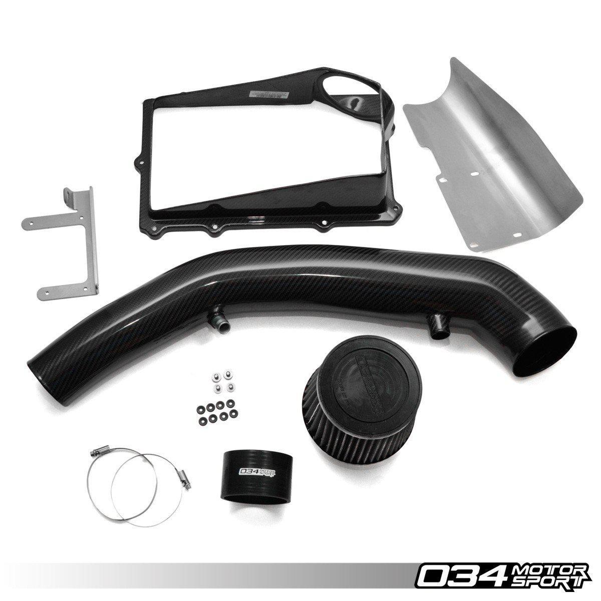 X34 Carbon Fiber Open-Top Cold Air Intake System Audi TTRS & RS3 2.5 TFSI Evo