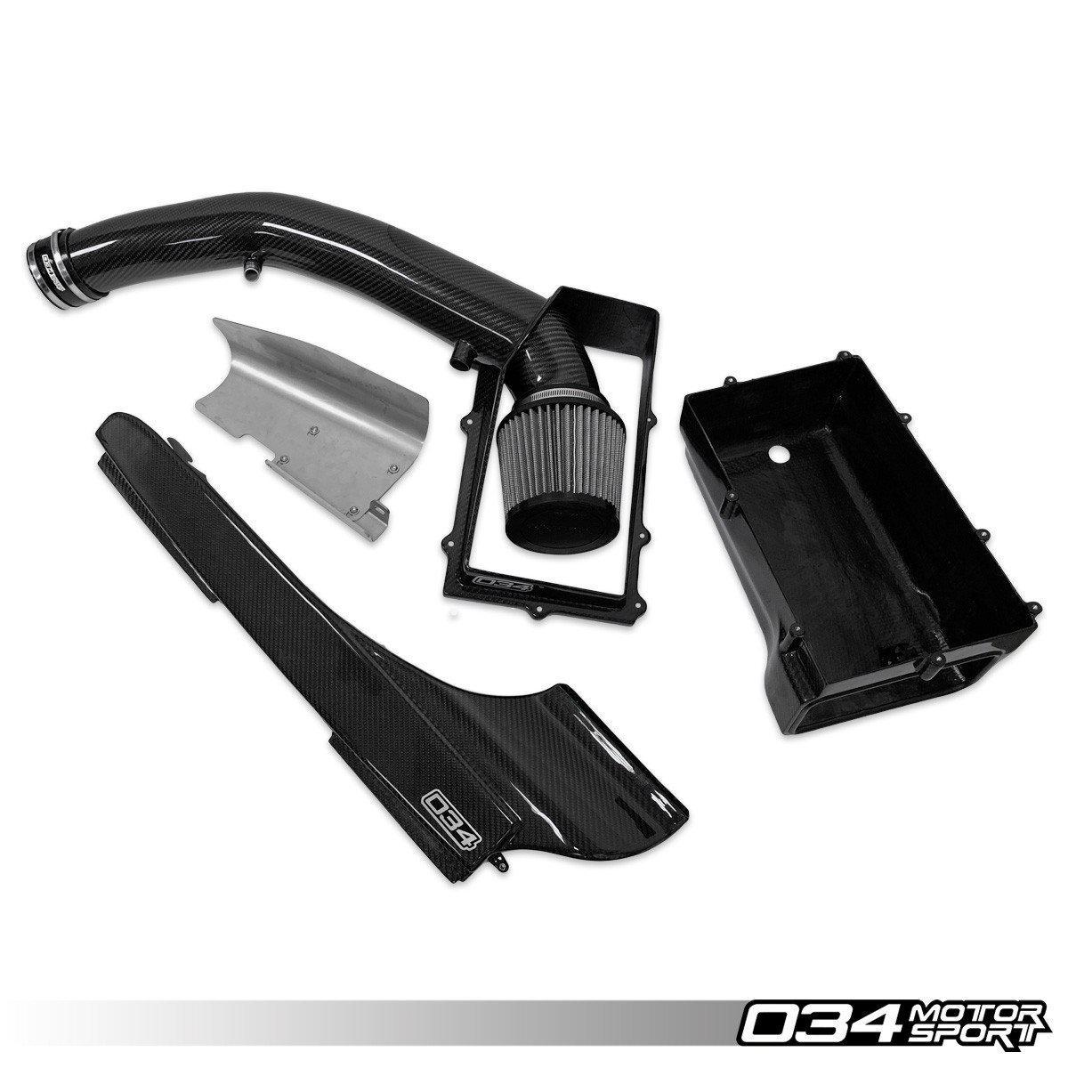 X34 Carbon Fiber Open-Top Intake Bundle Audi TTRS & RS3 2.5 TFSI Evo