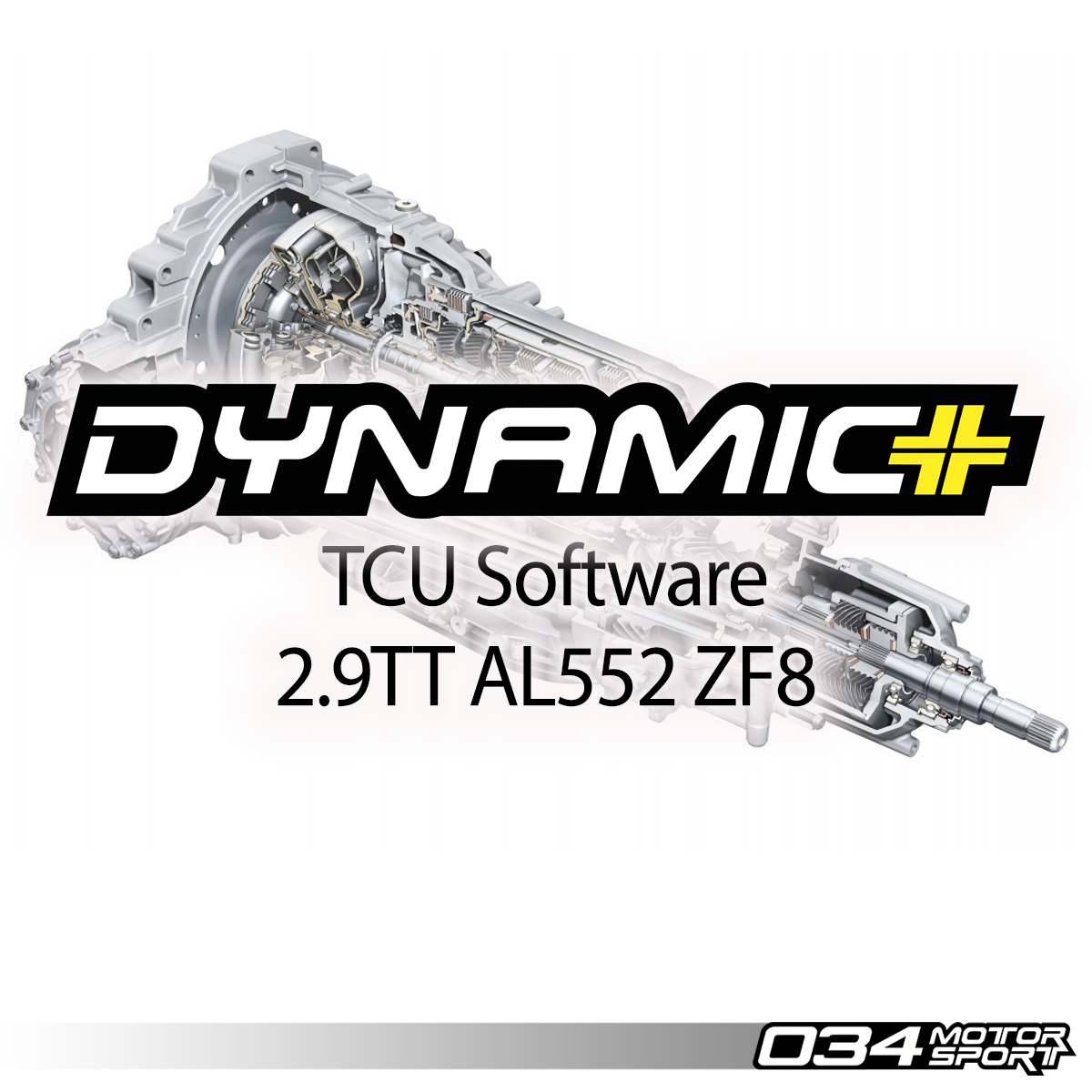 DYNAMIC+ STAGE 2 TCU SOFTWARE UPGRADE FOR AL552 ZF8 TRANSMISSION, B9/B9.5 RS4/RS5
